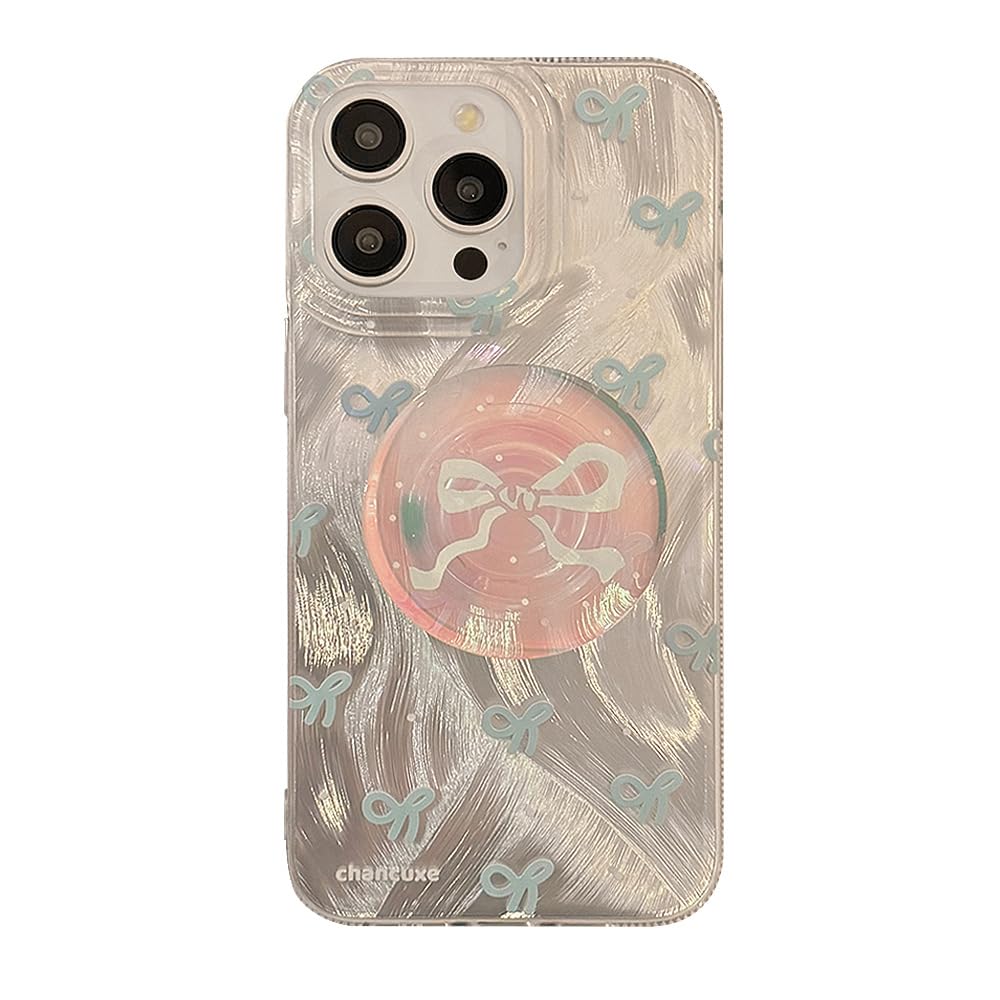 Plus Fancy Cute Design | Scratch Resistance | Anti Slip Protective Back Cover for Apple iPhone 15Plus 15+ - Bowtiful