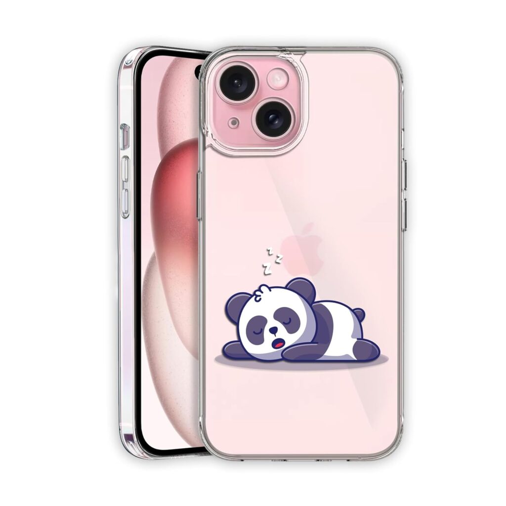 Amazon Brand - Solimo UV Printed Soft Flexible Transparent Back Cover for Apple iPhone 15 - D1090