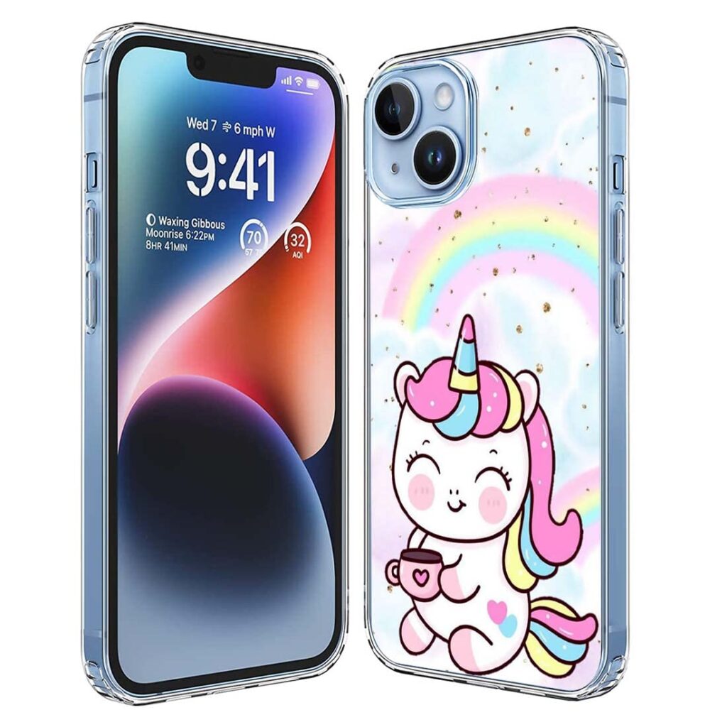 Fashionury Printed Back Cover Case Compatible for Apple iPhone 14 Plus Back Cover for Apple iPhone 14 Plus -D1054