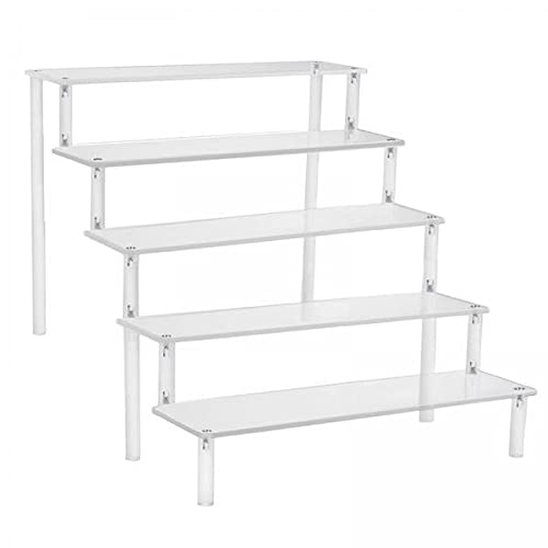JAZZY PEARLS® Toys & Hobbies - Action Figures - TV, Movie & Video Games-2xClear Acrylic Display Riser Stand Perfume Cosmetics Holder for Decoration 39.5x41.5cx25cm