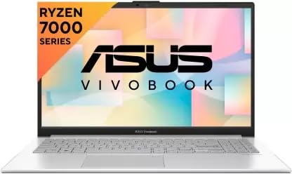 ASUS Vivobook Go 15 (2023), AMD Ryzen 3 7320U, 15.6-inch (39.62 cm) FHD, Thin & Light Laptop (8GB/512GB SSD/Windows 11/Office 2021/Alexa Built-in/Cool Silver/1.63 kg), E1504FA-NJ321WS