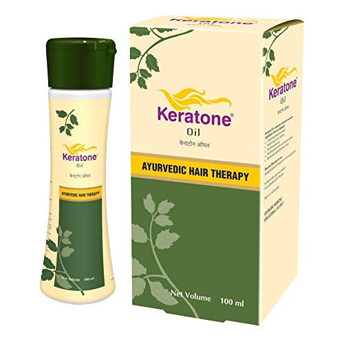 BREEMETIC Dabur Keratone Oil - 100ml | Ayurvedic Hair Oil For Hair Nourishment & Hair Revitalization | Controls Dandruff | Maintains Hair Blackness