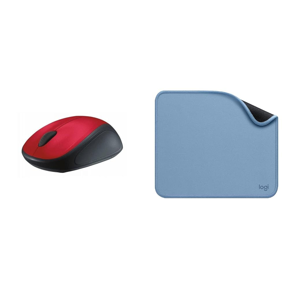 Logitech M235 Wireless Mouse, 1000 DPI Optical Tracking, 12 Month Life Battery, Compatible with Wind