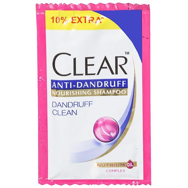 Clear Anti Dandruff Care Shampoo, 5ml Sachet - Pack of 96