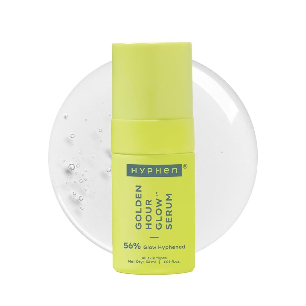 Hyphen Brightening 5% Niacinamide, 1% Alpha Arbutin Face Serum | With 25% Kakadu Plum -20X More Vitamin C Serum for Glowing Skin | 56% Glow Actives for Dark Spots & Pigmentation | All Skin Types -30ml