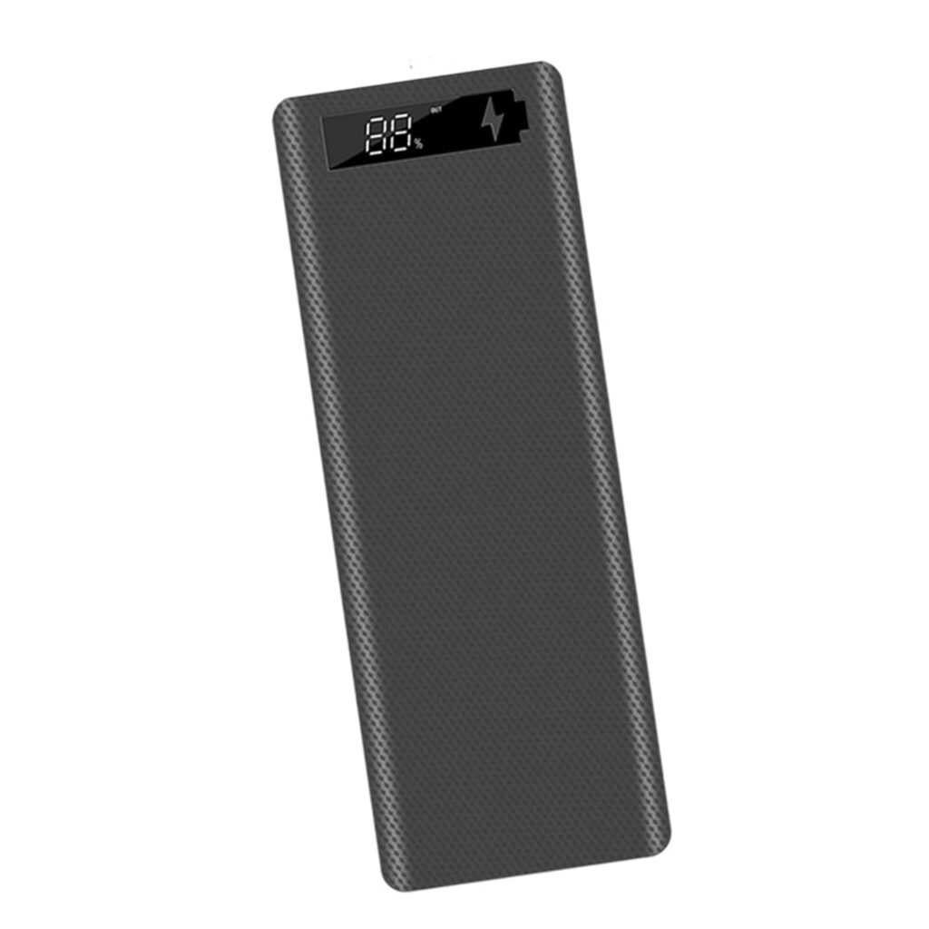 SHOPORA® 30000Mah 10X18650 Power Bank Dual USB for All USB Devices Black | Computer Cables & Connectors | USB Cables, Hubs & Adapters