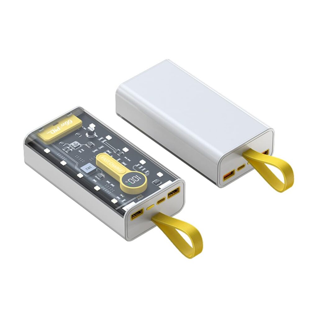 IKALL IKPB20F Power Bank 20000mAh | Quick Charge 22.5W | Fast Charger Powerbank with Dual Outputs, Lightweight (White)