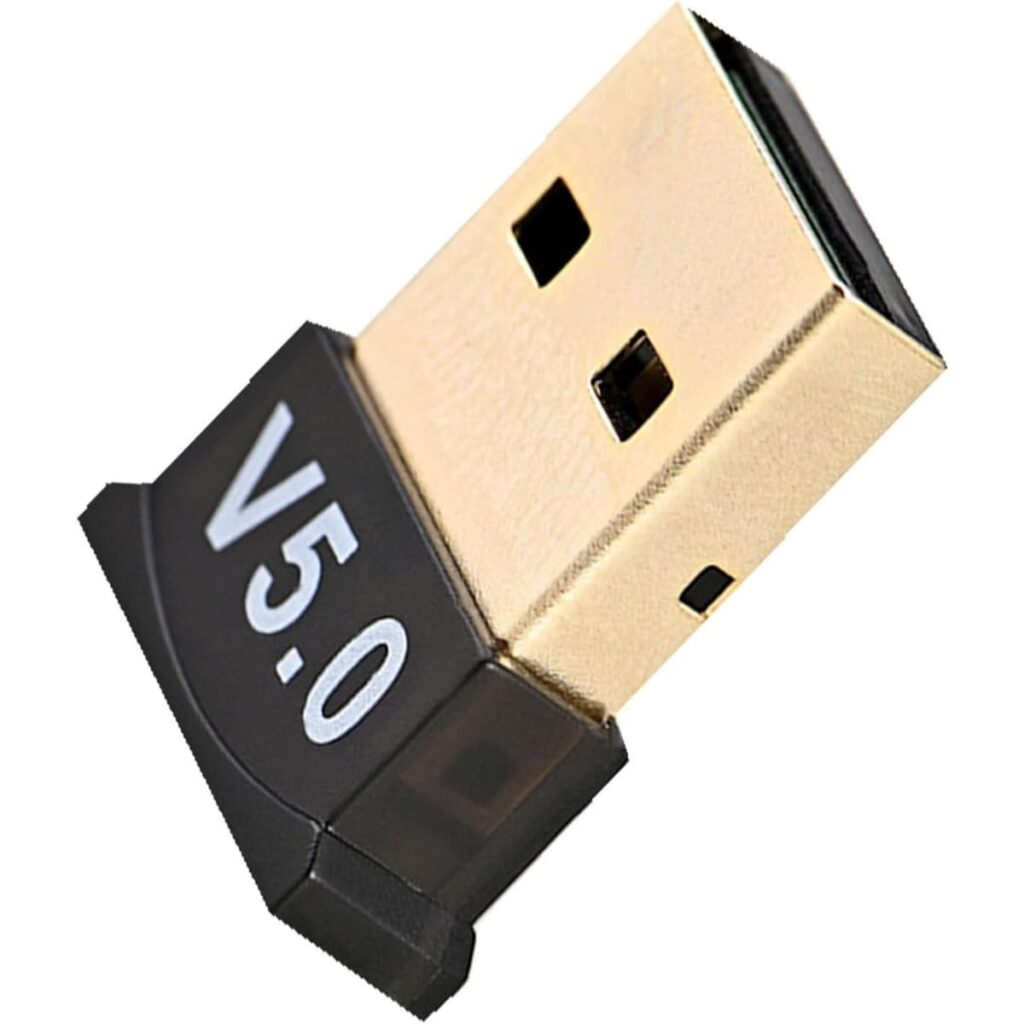 Cartup USB Bluetooth Adapter 5.1 EDR for PC, Wireless Dongle Receiver for Desktop, Laptop, Mouse, Keyboard, High-Speed, Stable Performance Plug & Play Compatibility with Windows