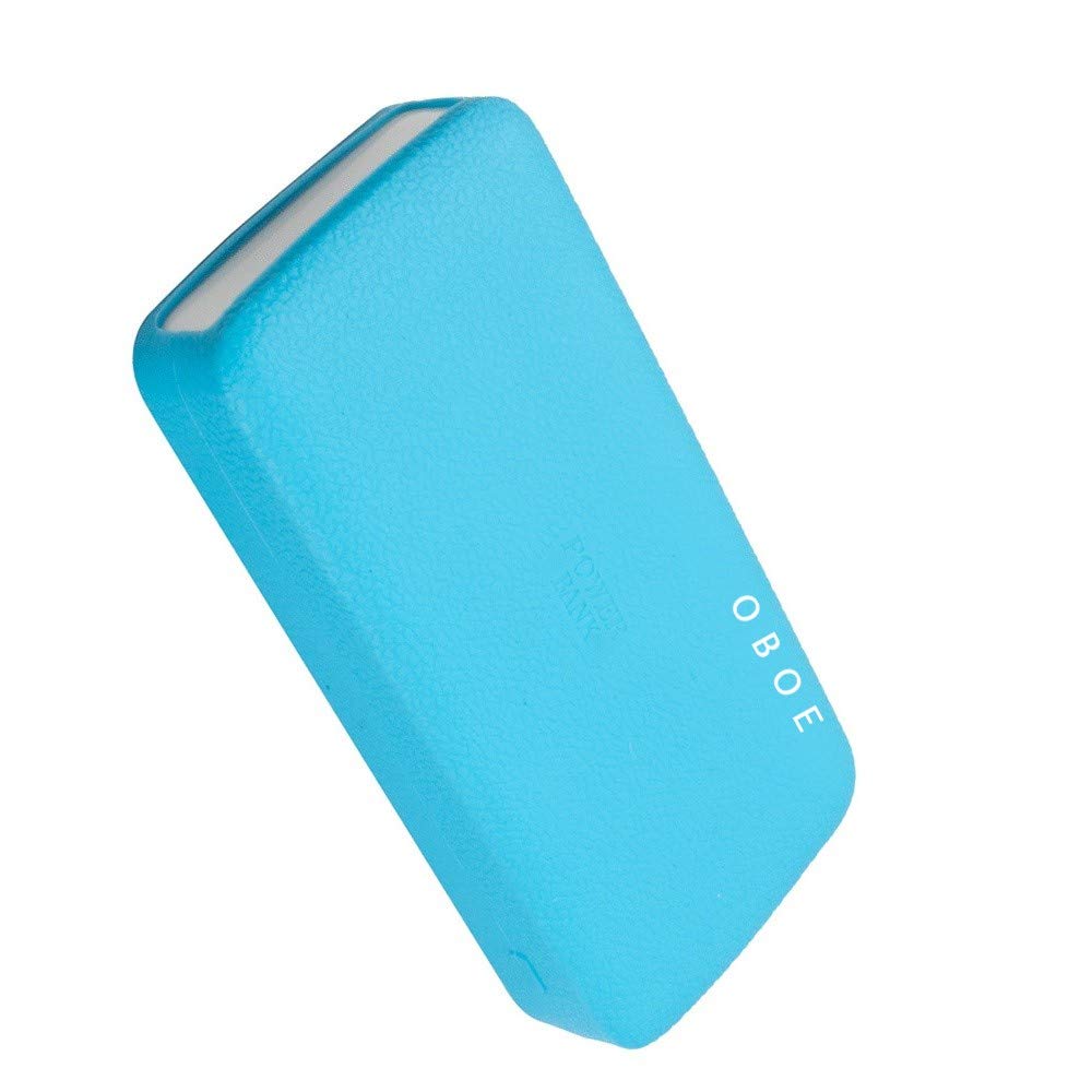 OBOE Silicon Soft Cover Case for Redmi Power Bank 10000 mAh Battery (Blue) [Power Bank NOT Included]