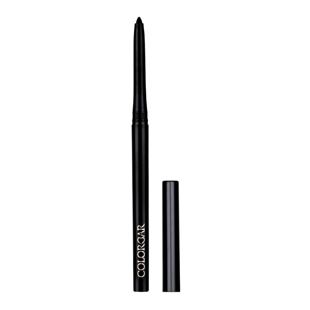 Colorbar Mesmereyes Opaque Pencil Kajal, Black 001, 0.35G | Moisturizing| Smudgeproof | Long Lasting
