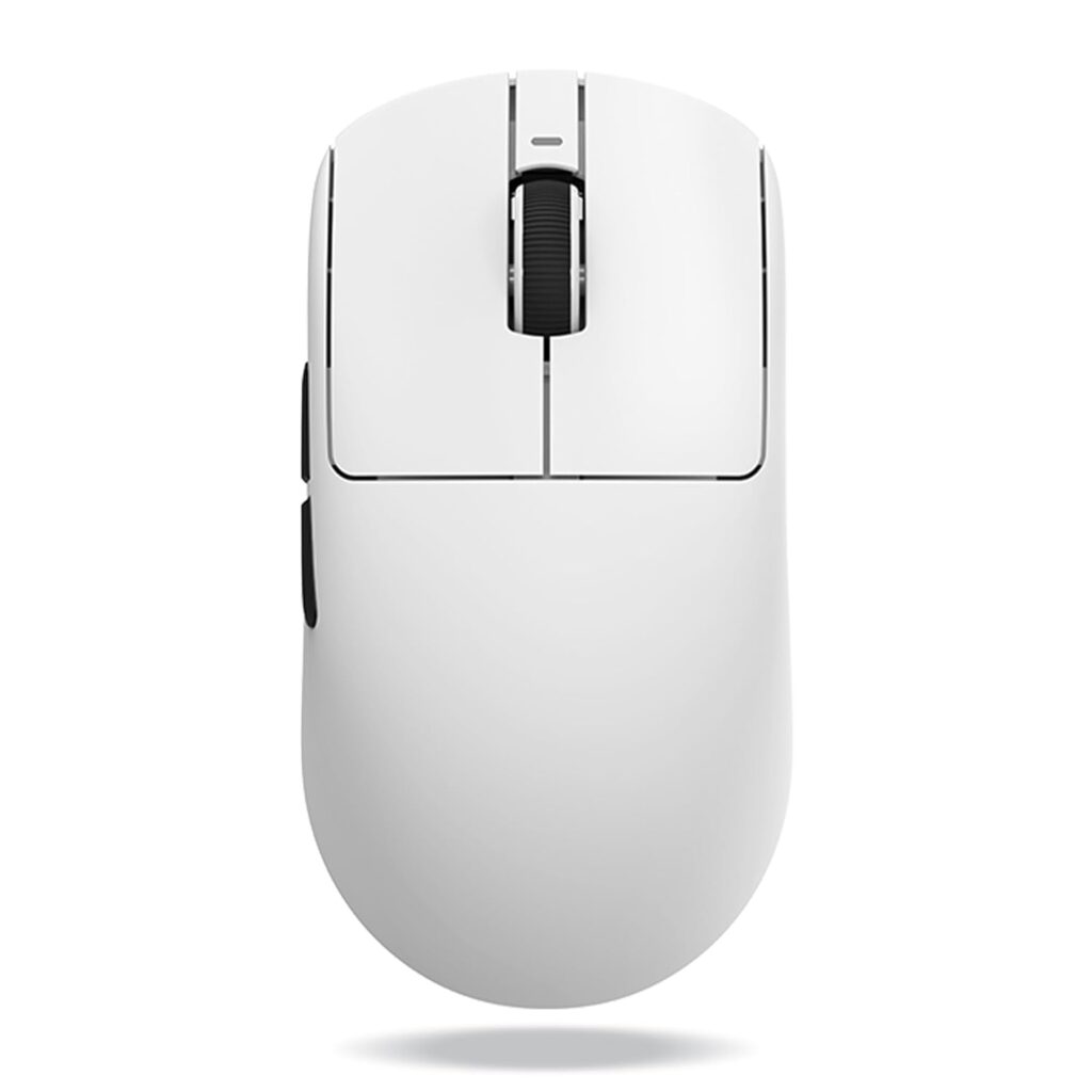 ATK VXE Dragonfly R1 Wireless Gaming Mouse, 45g, PAW3395, 26000 DPI, Tri-Mode 2.4G/Bluetooth/Wired, 4000Hz Polling Rate (R1, White)
