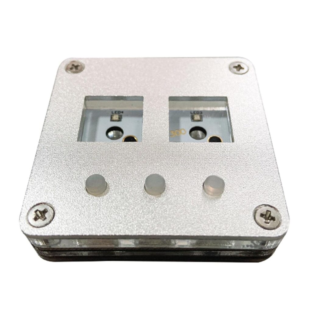 CALANDIS Mini 2-Key Keyboard RGB Programmable Mechanical Gaming Pc Keypad Red Switch