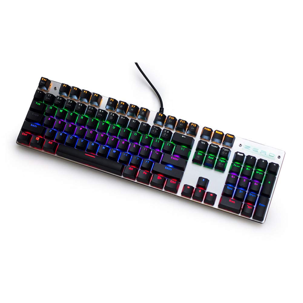 Keyboard Gaming Keyboard Ergonomics Design Mechanical Keyboard Led Backlight Skid Game and Work