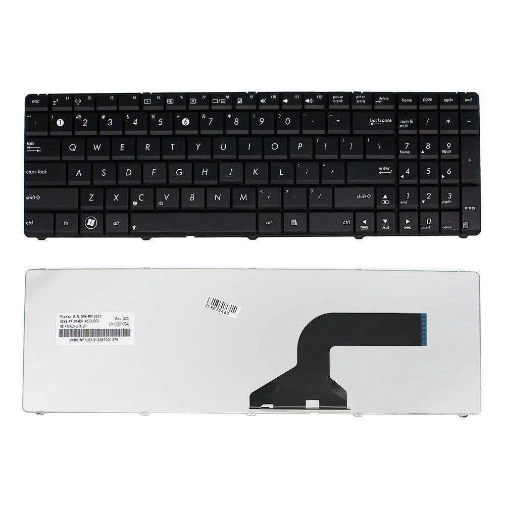 WISTAR Laptop Keyboard Compatible for ASUS X54 K52 K52J K52F K52JK K52JB K52JC K52JR K52JE K53 K53E K53S K53U K53Z K53BY Series