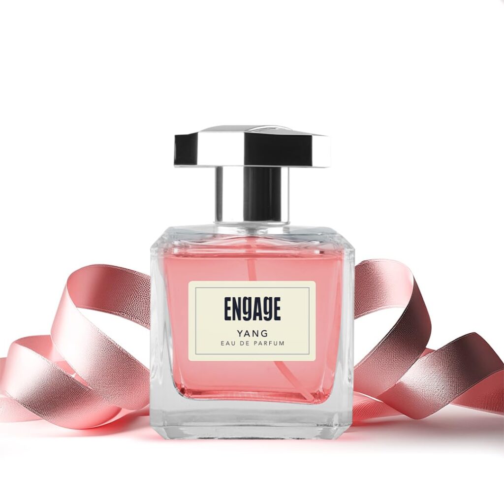 Engage Yang Eau De Parfum for Women, Floral and Fruity Fragrance Scent, Skin Friendly Perfume for Women, 100ml