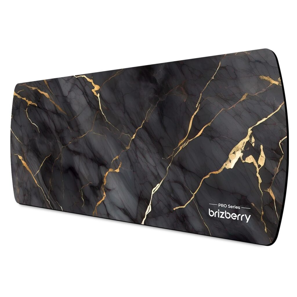 ARTBRIZ® Brizberry Extended Mouse Pad, Large Premium Desk Mat Anti Skid Rubber Base for Desktop Laptop Keyboard PC Office Gaming 740 X 310 X 3 mm (DM Design 24)