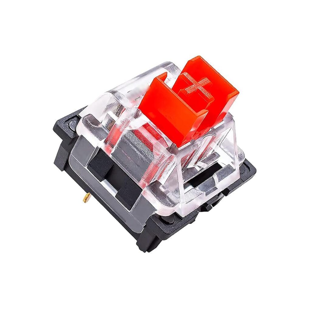 20 Pcs Red Switches Keyboards, Mechanical for Gaming and Typing, Dustproof Linear Design Keyboards, Compatible with Standard Mechanical Keyboards(Red)