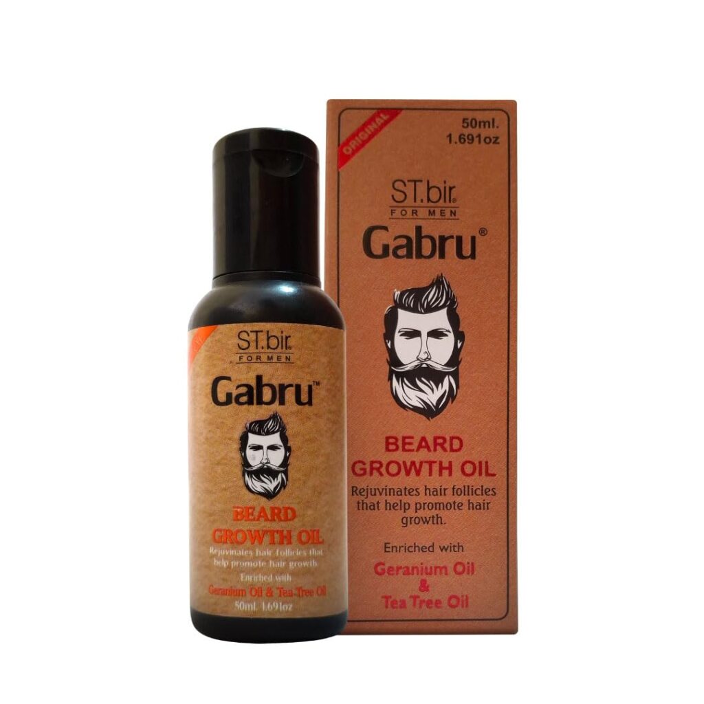 ST.bir Gabru Beard Oil Geranium & Tea Tree 100ML