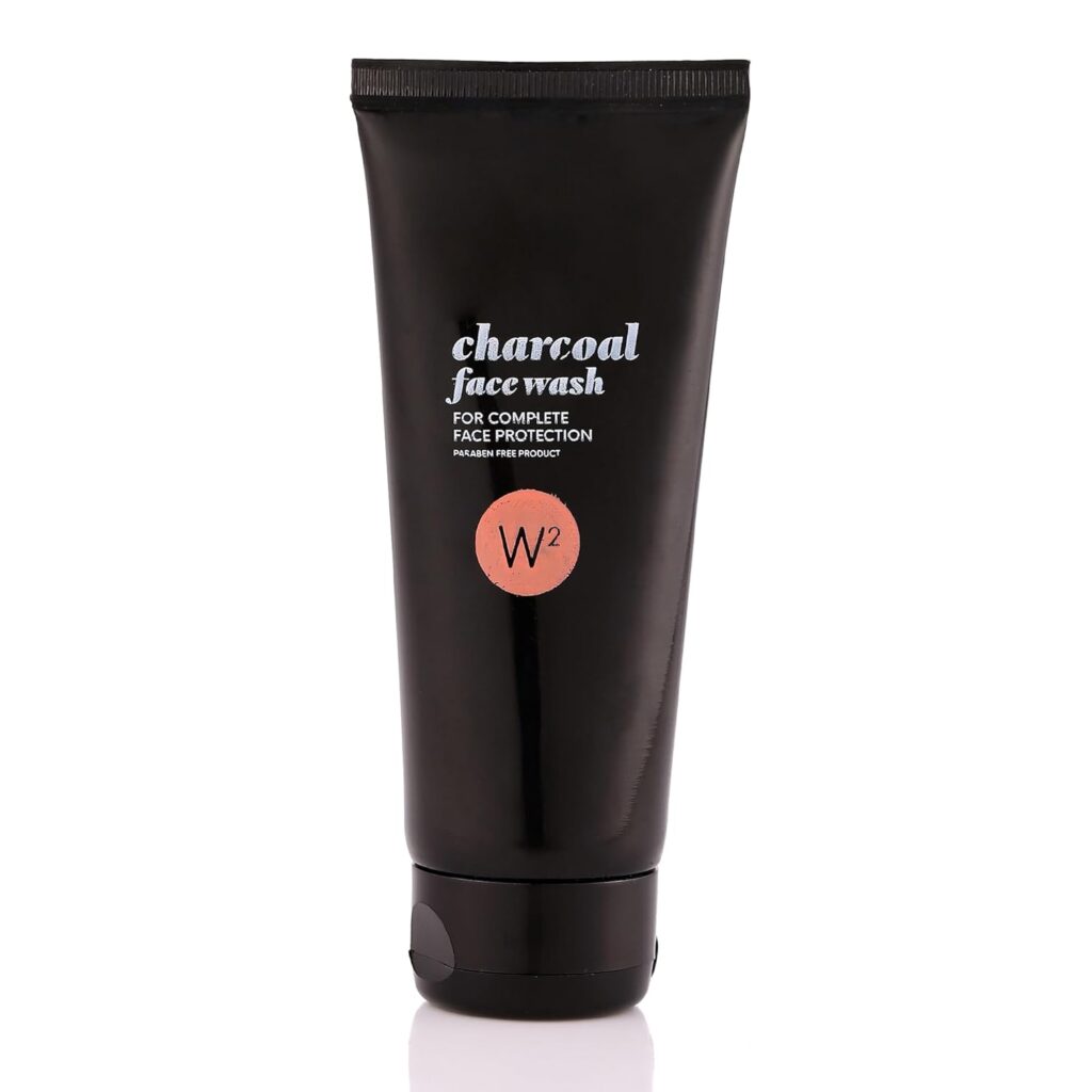 W2 Why Wait Charcoal Face Wash Foaming Facial Cleanser 100g – Deep Pore Cleansing, Balances Oil, Detoxifies & Refreshes Skin for Clear, Smooth & Healthy Complexion