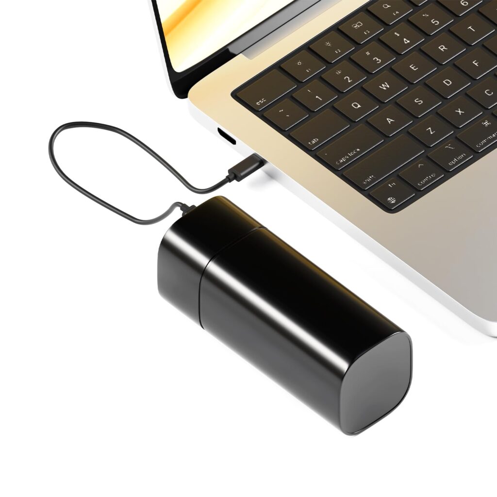 Lifelong 65W 20000 mAh Super Fast Charging Laptop Power Bank with 2 Type C PD Output Ports & 1 USB Output Ports Compatible with Laptop, Android Smartphones, iPhones, iPad, Tablet (Black)