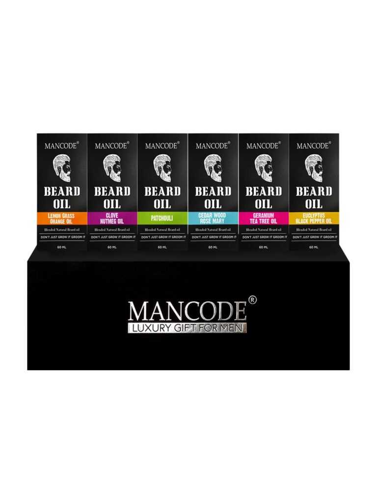 Mancode Beard Oil Combo Beard Oil for Men 60ml | Natural Oil for Thicker & Longer Beard | Beard Oil for Uneven, Patchy & Fast Beard Growth | Growth Oil for Stronger & Fuller Beard Hair