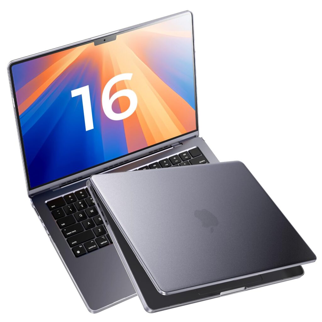 MAGIC JOHN for MacBook Pro 16 inch Case, 2021 M1-M2Pro/ 2022 M1-M2Pro/ 2023 M1-M2Pro/ 2023 M3Pro/ 2024 M4Pro, Protective Hard Shell Matte Cover, Cooling Vents, Scratch-Proof & Anti-Fingerprint