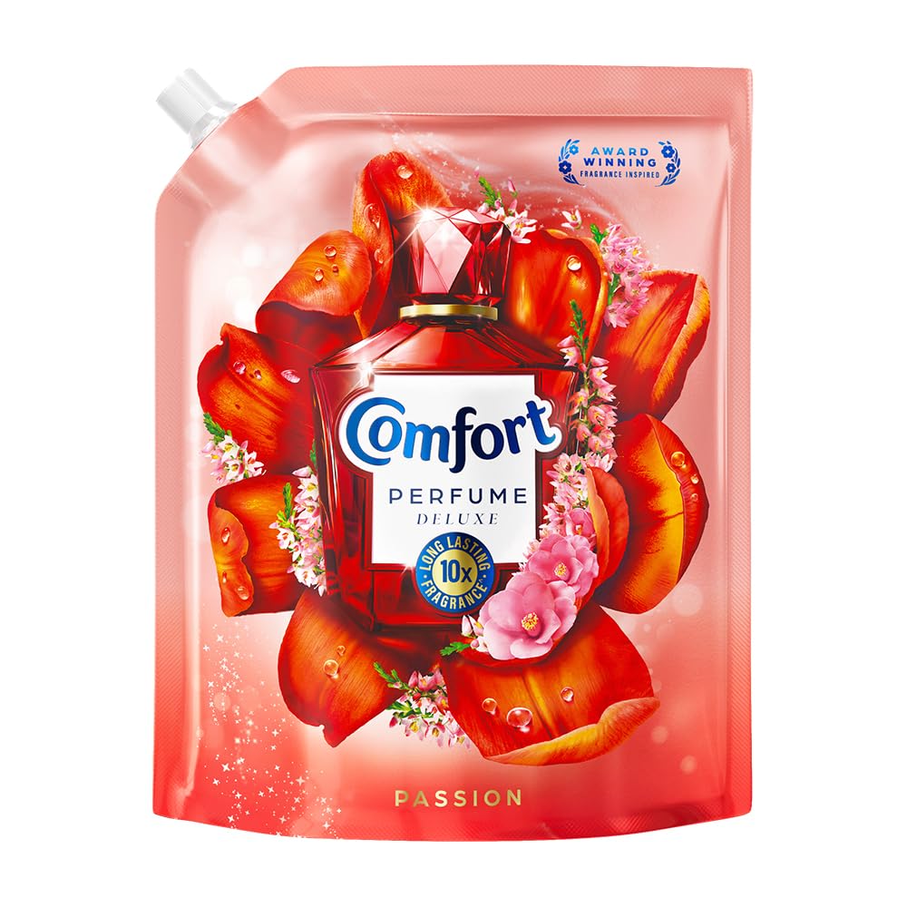 Comfort Perfume Deluxe Passion 1.8L Pouch - Luxury fragrance For your clothes,Liquid,Floral