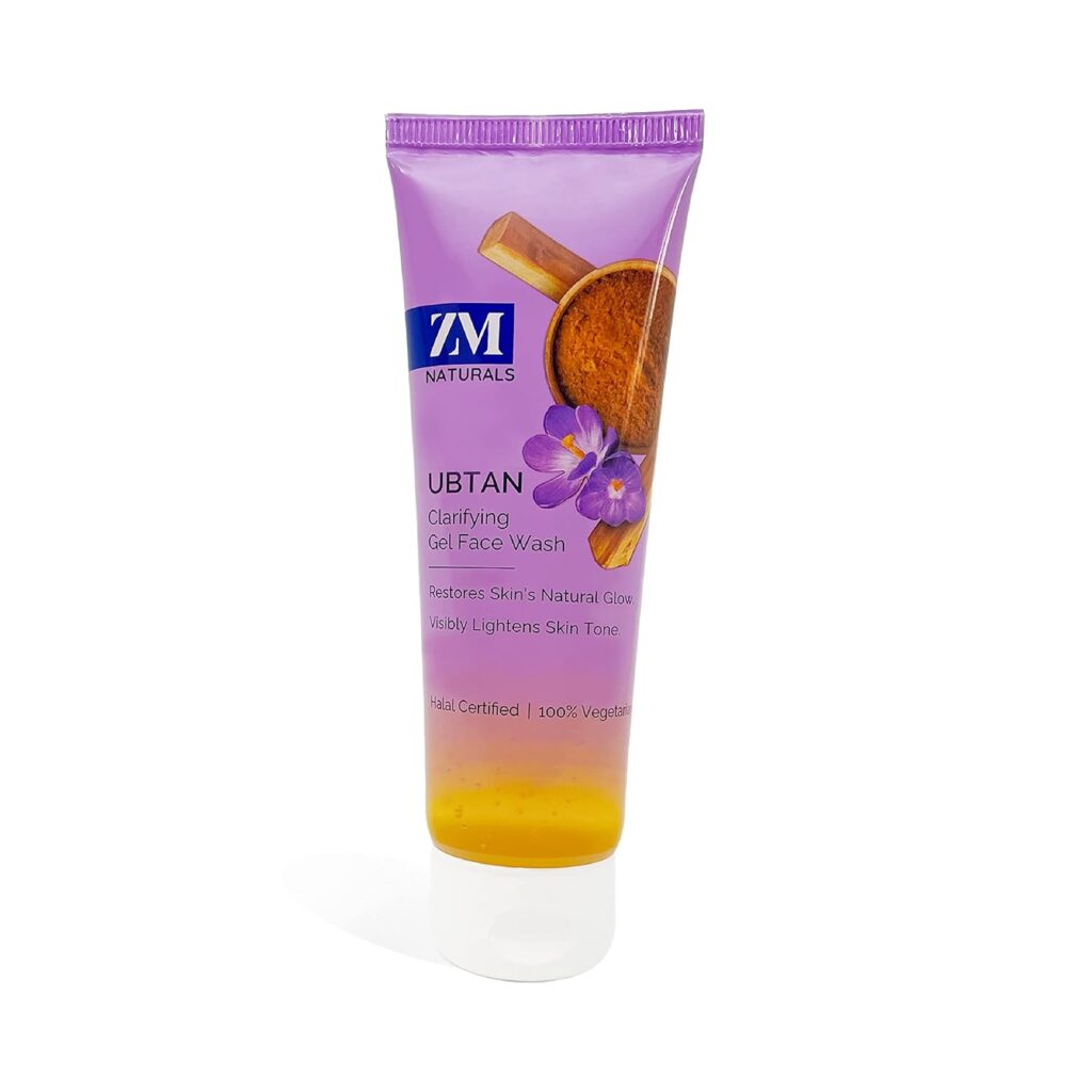ZM Naturals Ubtan for Skin brightening with Saffron & Turmeric - 75 ml Face Wash
