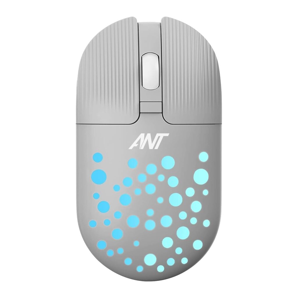 Ant Optical Mouse 05 1600 DPI Wireless Mouse - Grey