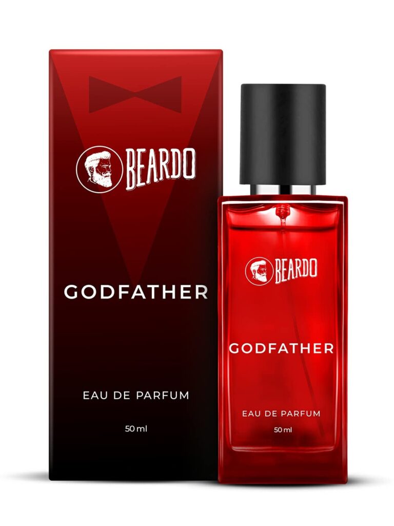 BEARDO Godfather Perfume For Men, 50Ml | Aromatic, Spicy Perfume For Men Long Lasting Perfume For Date Night Fragrance | Body Spray For Men | Gift For Husband | Gift For Boyfriend