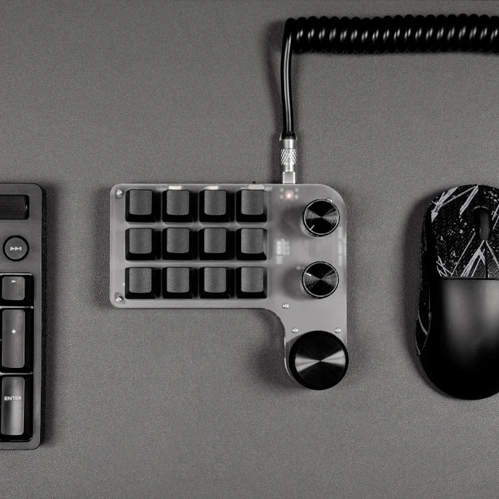 Lancemates Customizable RGB Mechanical Keyboard: 7-Color Backlit Programmable Gaming Keypad with High-Precision Keys for PC & Mac