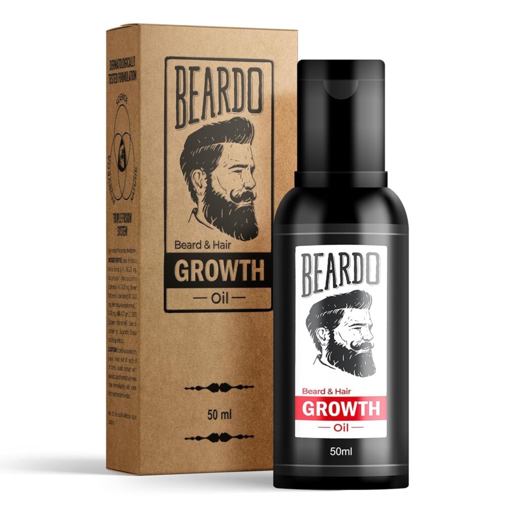 YOGITA SALES Hair Growth Oil - 50 ml for faster beard growth and thicker looking beard | Natural Actives Only | No Harmful Chemicals