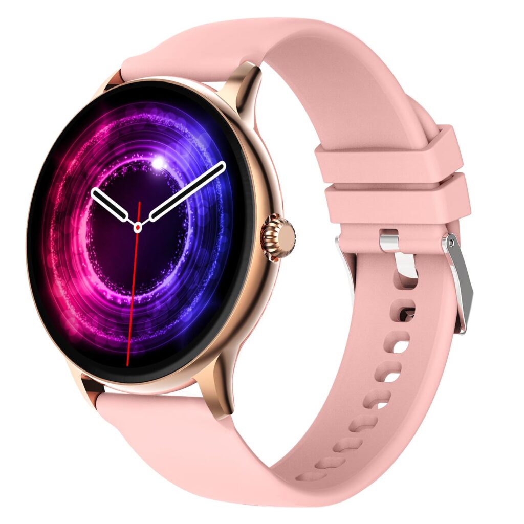 Fire-Boltt Phoenix Pro Smart Watch 1.39” HD Display, Bluetooth Calling, AI Voice Assistant, 120 Sports Modes, IP67 Waterproof, SpO2 Monitor, Smart Watch for Man & Woman- Pink