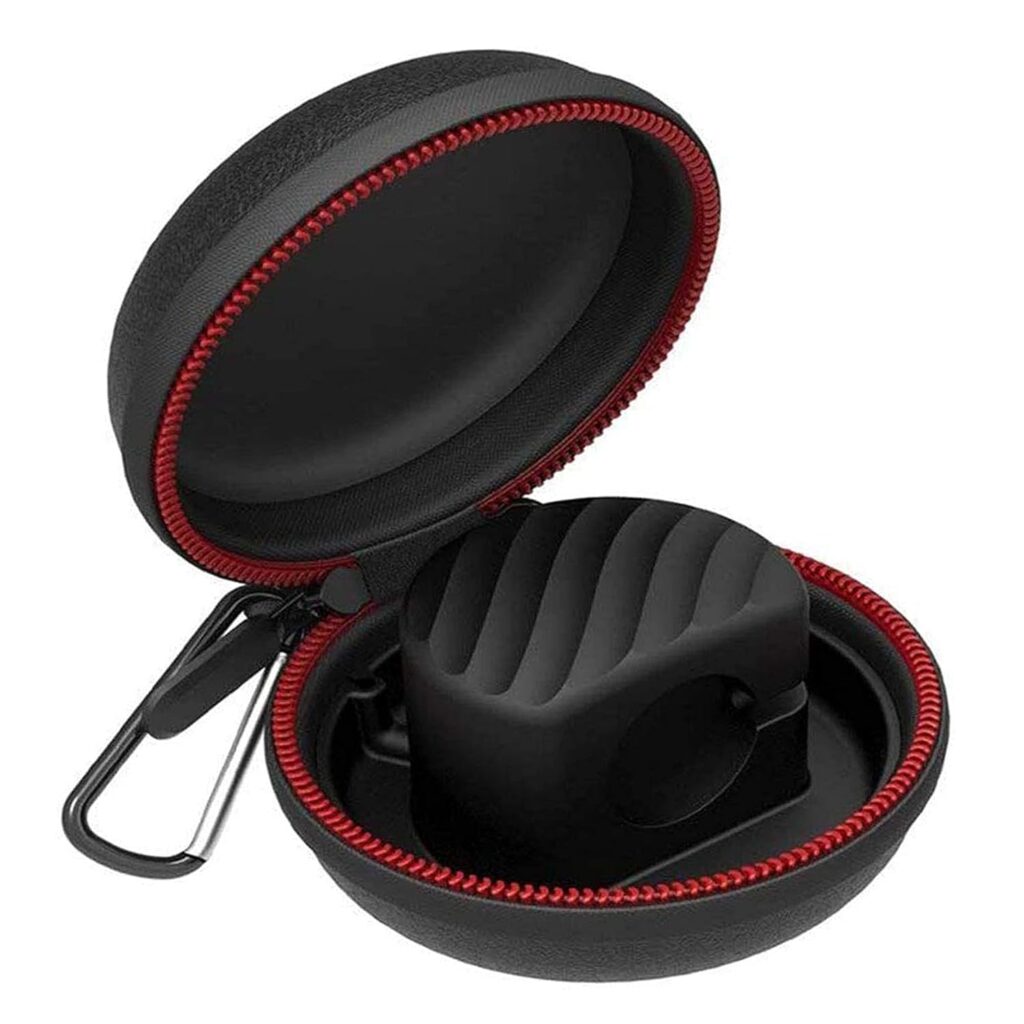 newtechno Travel Case for Apple Watch Charger,Waterproof Portable Carrying EVA Charging Dock Holder Compatible for Apple Watch Series Ultra/9/8/SE2/7/6/SE/5/4/3/|[Black]