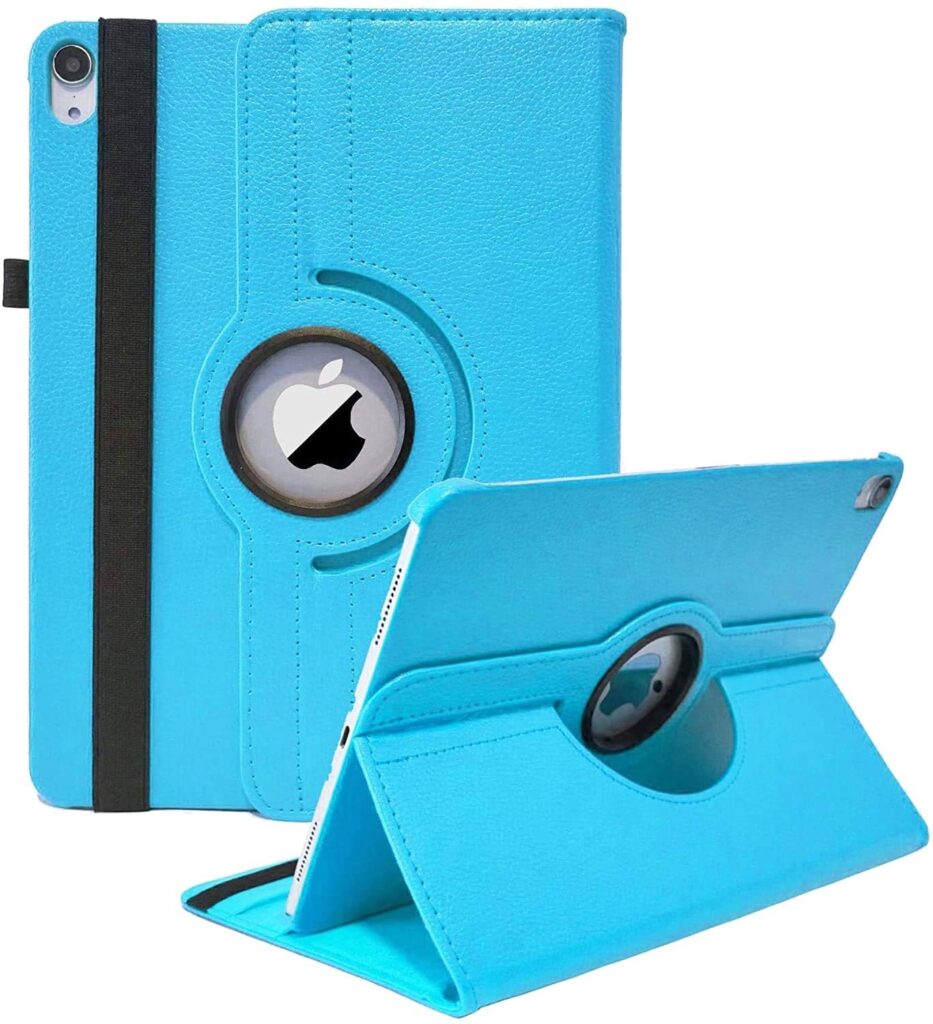 M Cart Flip Case Cover for Apple iPad Air 4 / iPad Air 5 [10.9 inch 2020/2022] Slim Rotate Stand Back Cover for Apple iPad Air 4th/5h Generation