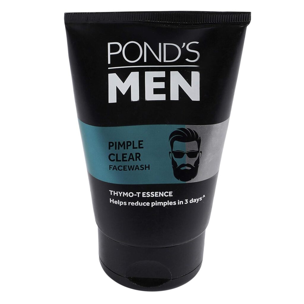 POND'S Men's Pimple Clear Patented Technology That Reduces Pimples In 3 Days, Perfect For Oily Skin Especially Facewash - 100 g