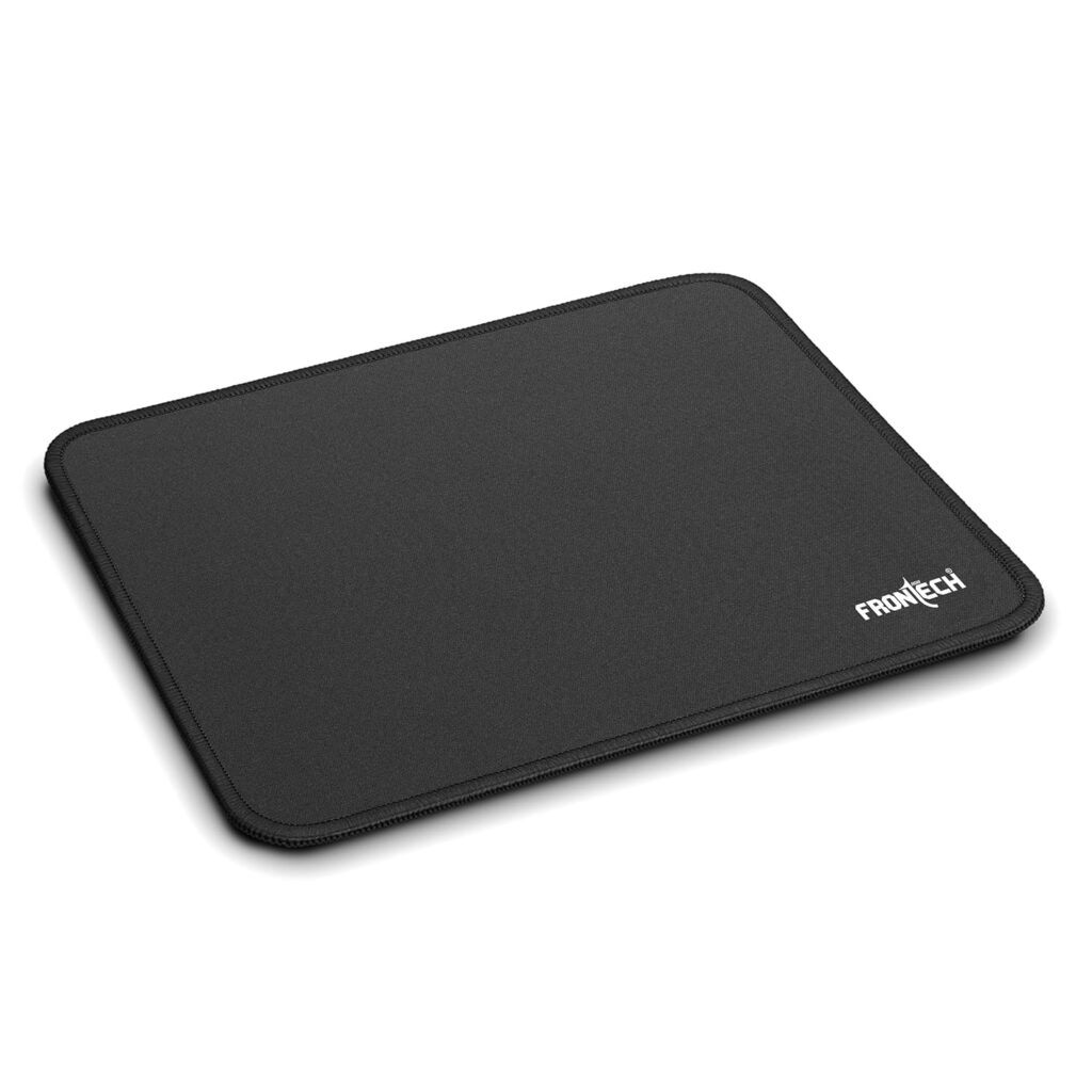 FRONTECH MSP-0055 Large Gaming Mouse Pad, Non-Slip Base, Durable Surface, Black
