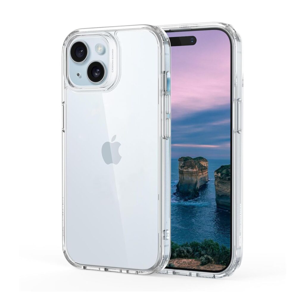 AIBEX® Designed for Apple iPhone 15 Plus Cover | Ultra Hybrid Drop and Camera Protection Back Cover Case for Apple iPhone 15 Plus (TPU + Polycarbonate | Crystal Transparent)