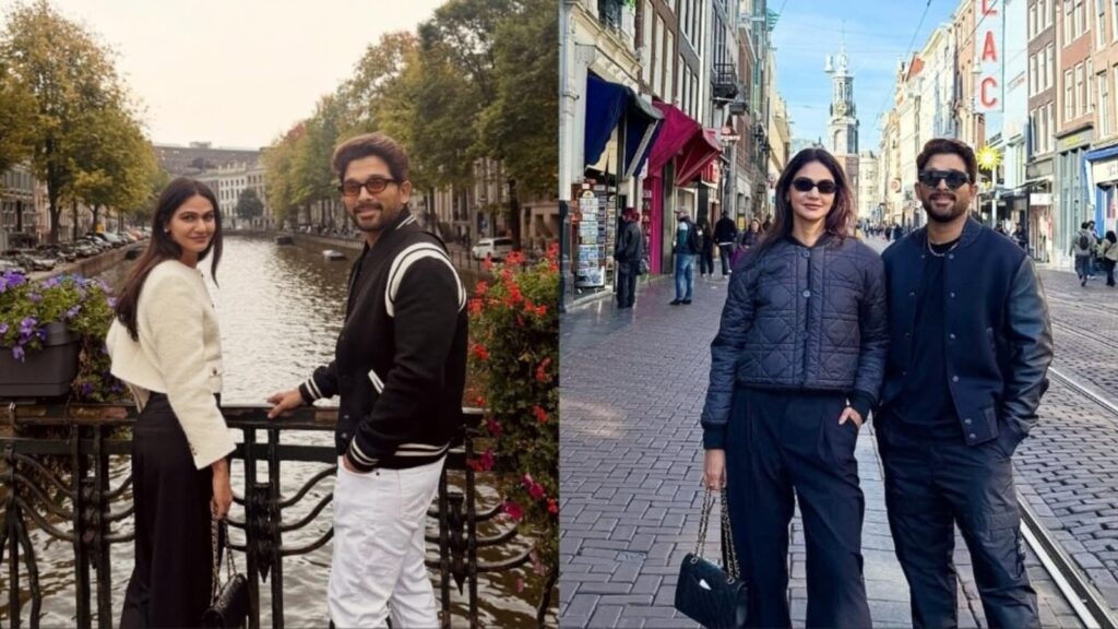 Inside Allu Arjun and wife Sneha Reddy's ‘no itinerary’ Amsterdam trip: From walks in the city to boat ride in canal