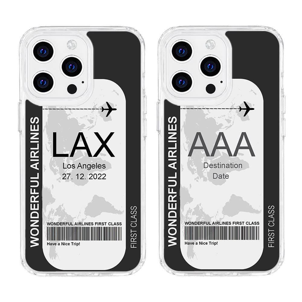 Custom Phone Case for Apple iPhone 14 Pro Max Case, Customized Personalized Shockproof Cases with Photo Image Text Picture Design Covers [Soft Cushion Bumper+Hard PC Back] (HIC-TMD110)