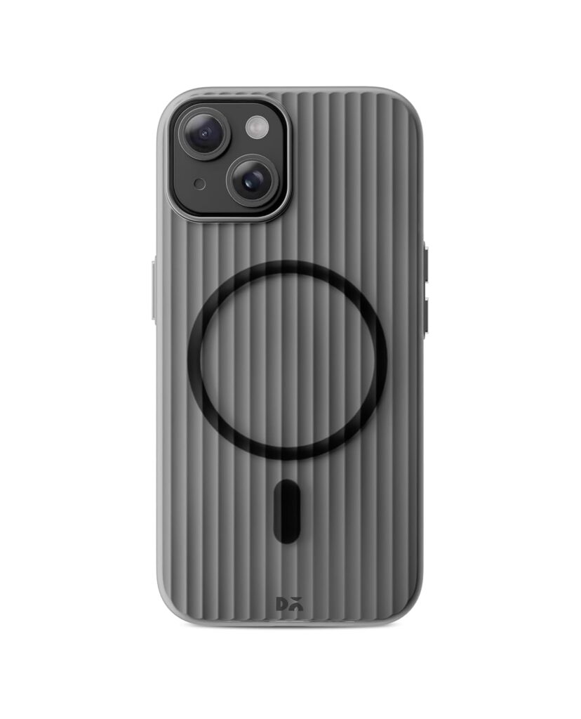 DailyObjects Beam 2.0 Magnetic Protective Cover Compatible with iPhone 14 | MagSafe | Camera & Body Protection|Anti Shock,Scratch Resistant|Precise Cutouts Modern Design|Wireless Charging - Black