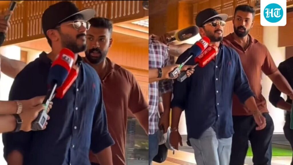 Dulquer Salmaan refuses to answer reporters' questions amid ED raids on his and Mammootty's properties