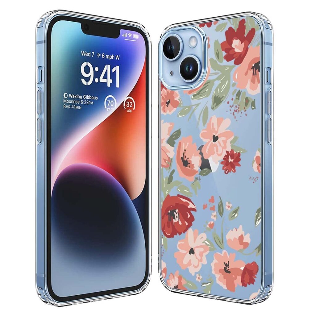 Fashionury Designer Case for Apple iPhone 14 Plus Back Cover for Apple iPhone 14 Plus Printed Back Cover -D1058