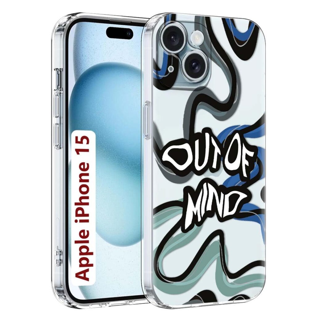 Fashionury Designer Printed Soft Silicone Back Case Cover for Apple iPhone 15 Back Cover for Apple iPhone 15 -D2065