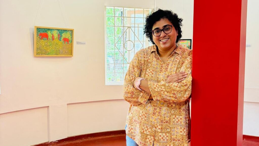 Anu Kalikal’s exhibition in Thiruvananthapuram captures her battle with mental health issues