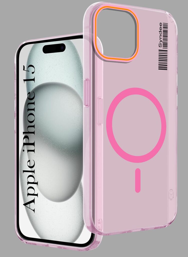 Jkobi Back Cover Case for Apple iPhone 15 (Soft Touch | Camera Bump Protection | MagSafe Compatible | Matte Finish)