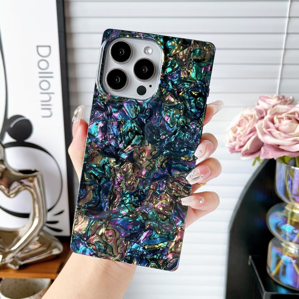 Jmltech for iPhone 14 Pro Max Case Silicone Women Protective Cute Slim Soft Gel Flexible Shockproof Girly Glitter Thin Bling Pink Phone Cases for iPhone 14 Pro Max