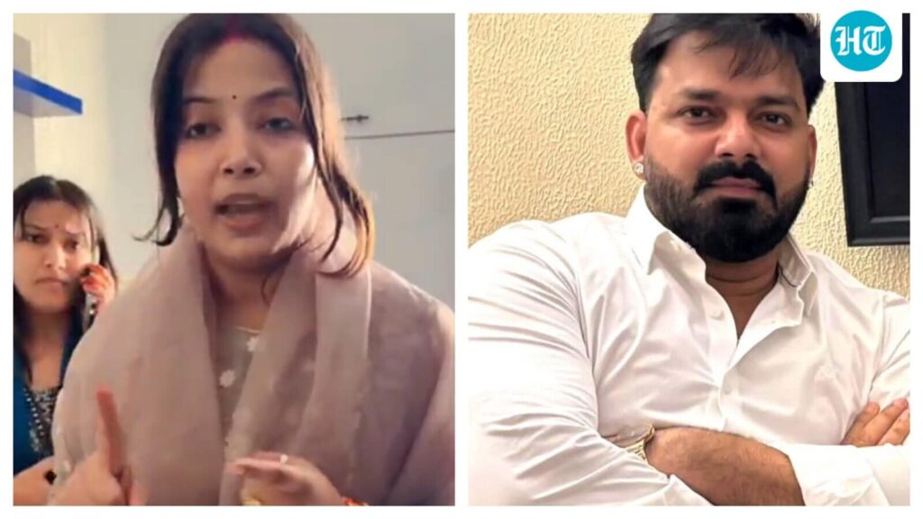 ‘Iss ghar se laash jaegi meri’: Pawan Singh’s wife Jyoti Singh breaks down as police prevent her from entering his home