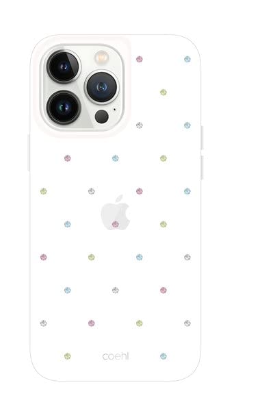 Muvtech Solitaire Back Cover Case Compatible with iPhone 14 Plus, Phone Case, Slim Back Cover - 6.7 Inches - Clear (TPU + Poly Carbonate)