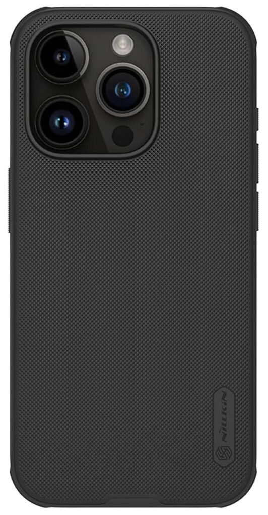 Nilkin® Slim Matte Series case Compatible for iPhone 15 Pro Max (15pro-max), Shockproof and Scratch-Resistant, Lightweight Case for (Black,15Pro max)